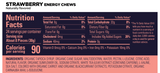 Gu Energy Chews- Strawberry + Caffeine