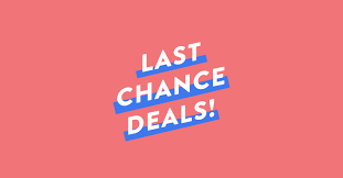Last Chance Deals on footwear