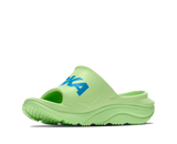 U Hoka Ora Athletic Slide- Tart Apple/Skyward Blue