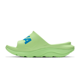 U Hoka Ora Athletic Slide- Tart Apple/Skyward Blue