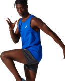 M Asics Run Silver Singlet
