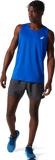 M Asics Run Silver Singlet