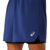 M Asics 7 Inch Road 2-IN-1 Short