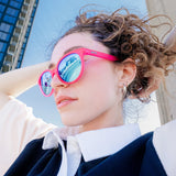 Pano G 'Tropical Plumage Party' Sunglasses