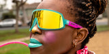 Wrap G 'Save A Bull, Ride A Rodeo Clown' Sunglasses