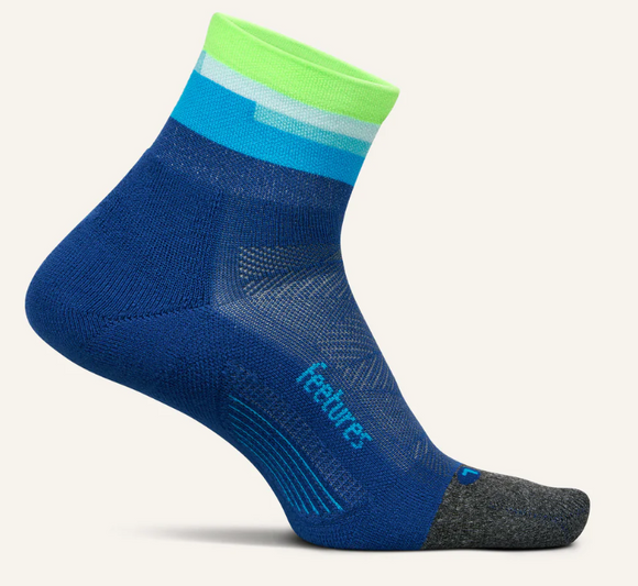 Feetures Elite Ultra Light Cushion Quarter Running Sock