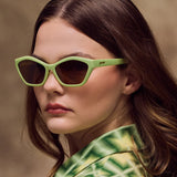 Deco G 'Green Tea Nebula' Sunglasses