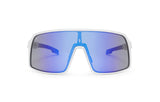 Marsquest Sunglasses - Model S MDS09 Silver x Navy Blue