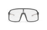 Marsquest Sunglasses - Model S MDS10 Carbon Black x Crystal (Trail Transitions)