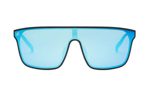 Marsquest Sunglasses - Model X MDX02 Carbon Black x Neon Blue