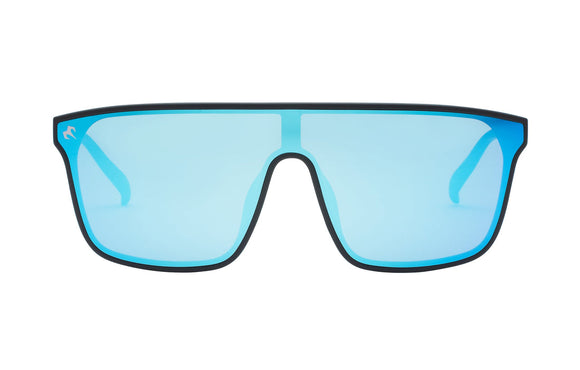 Marsquest Sunglasses - Model X MDX02 Carbon Black x Neon Blue