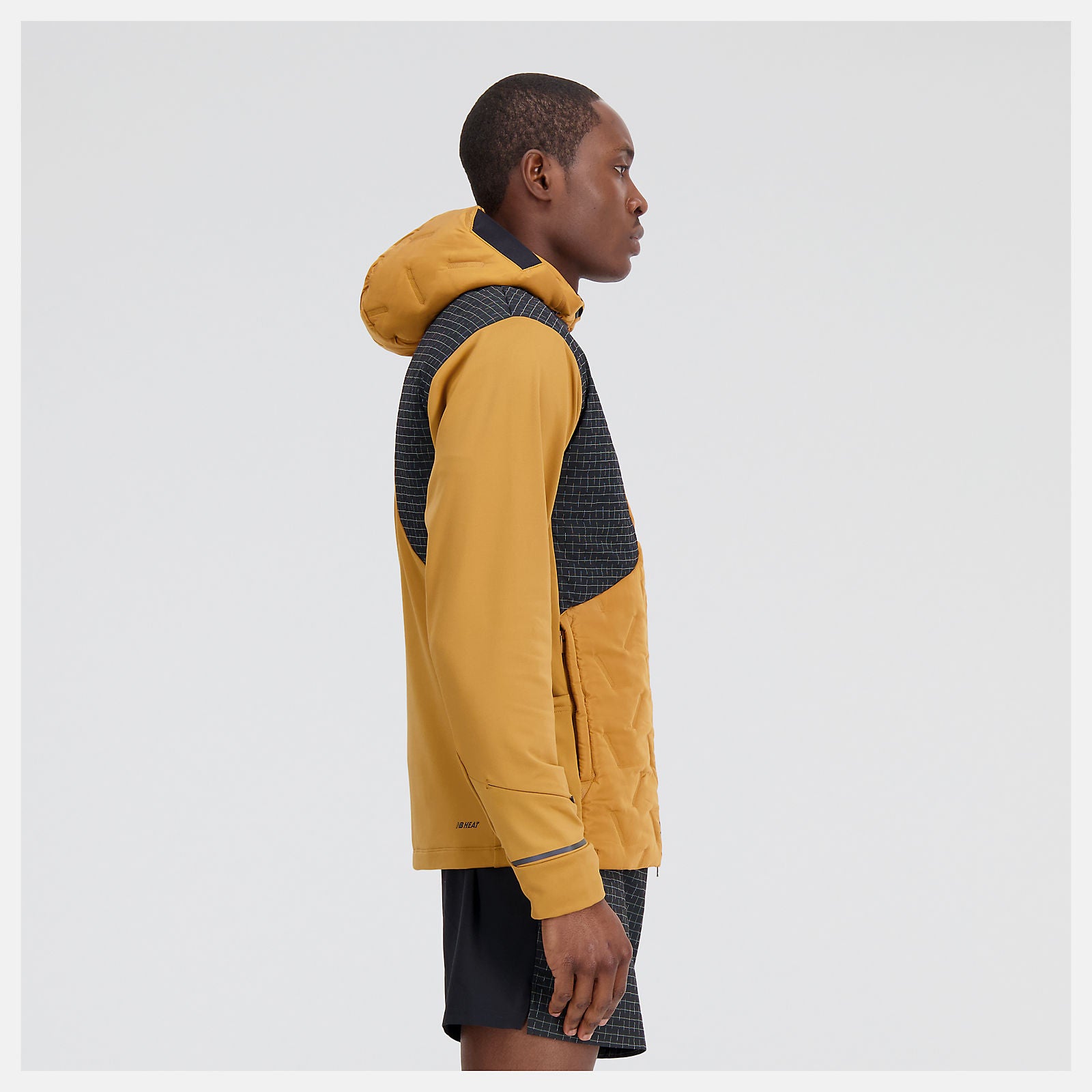 M New Balance Impact Run Luminous Heat Jacket Runners Choice