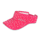 Neon Flash Reflective Pink Sprints Visor