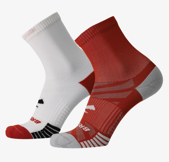 Brooks Ghost Lite Crew Sock 2-Pack