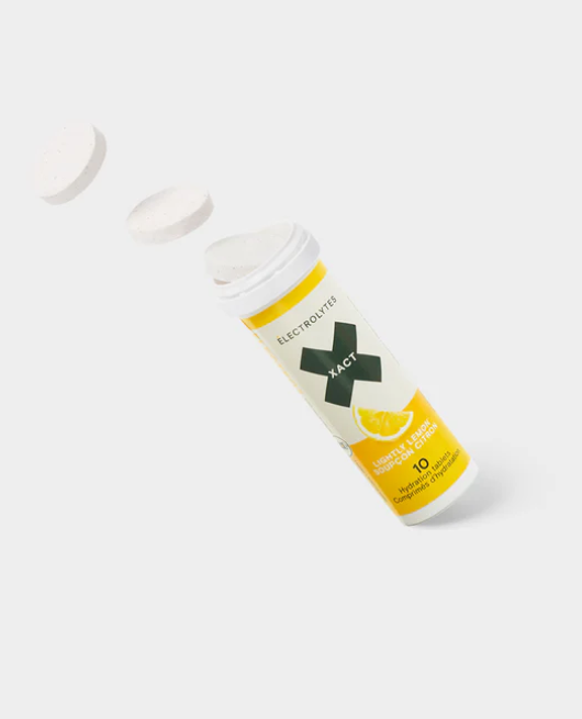 XACT Electrolytes- Sport Hydration Tabs (Lightly Lemon) – Runners ...