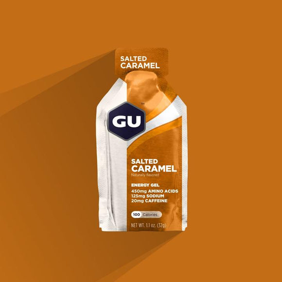 Gu Energy Gel- Salted Caramel + Caffeine