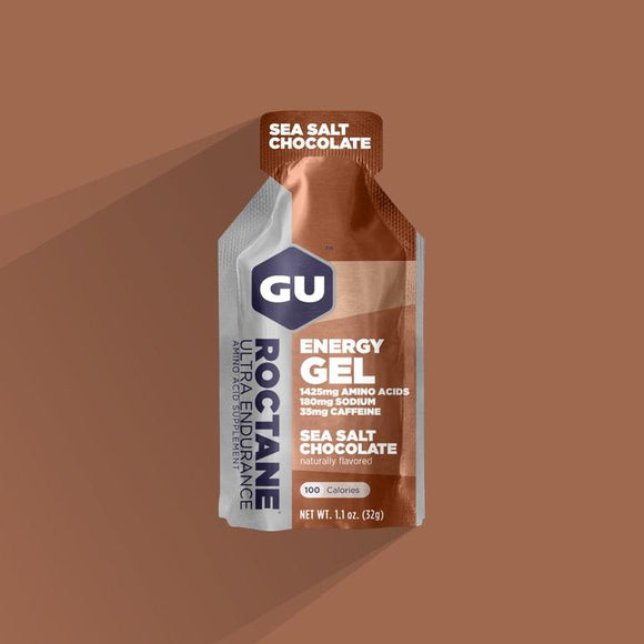 Gu Roctane Energy Gel- Sea Salt Chocolate + Caffeine