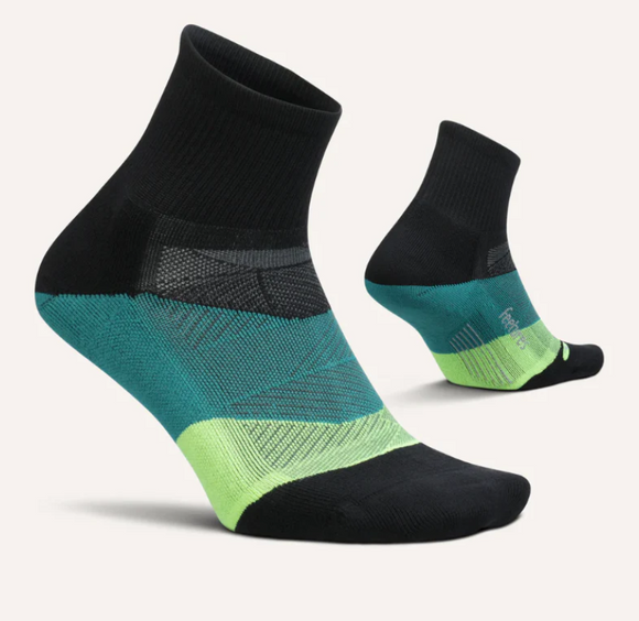Feetures Elite Ultra Light Cushion Quarter Running Sock