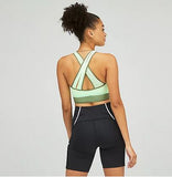 W New Balance Q Speed Shield Crop Run Bra