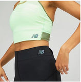 W New Balance Q Speed Shield Crop Run Bra