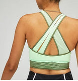 W New Balance Q Speed Shield Crop Run Bra