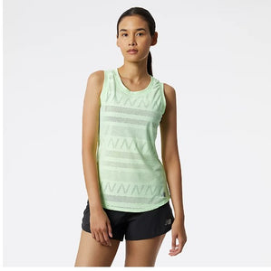 W New Balance Q Speed Jacquard Mesh Tank