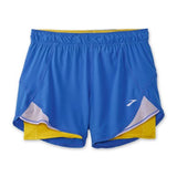 W Brooks Chaser 5" 2 in 1 Short
