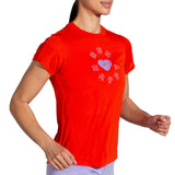 W Brooks Distance Graphic Short Sleeve