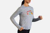 W Brooks Distance Graphic Merry Long Sleeve