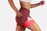 W Brooks Chaser 5" 2 in 1 Short