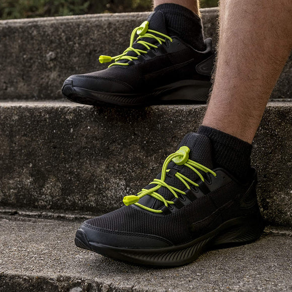 Elastic Lock Laces No Tie Shoelaces Runners Choice Kingston