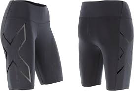 W 2XU MCS Compression Run Shorts